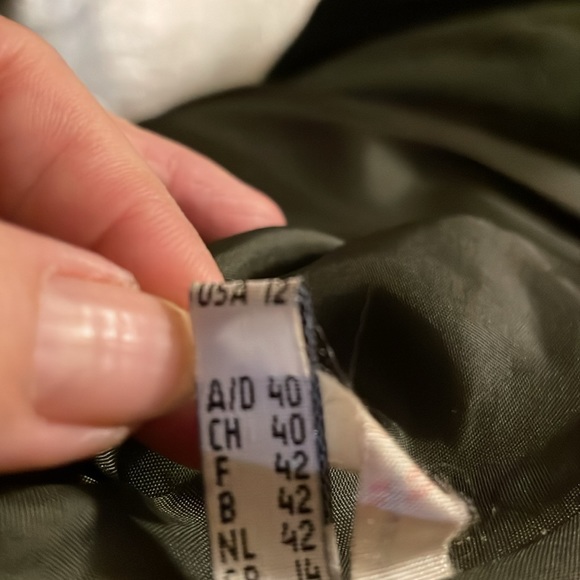 Vintage ECHTER LODEN Wool MADE IN AUSTRIA PEA COAT Green SIZE 12 USA! - Picture 9 of 10